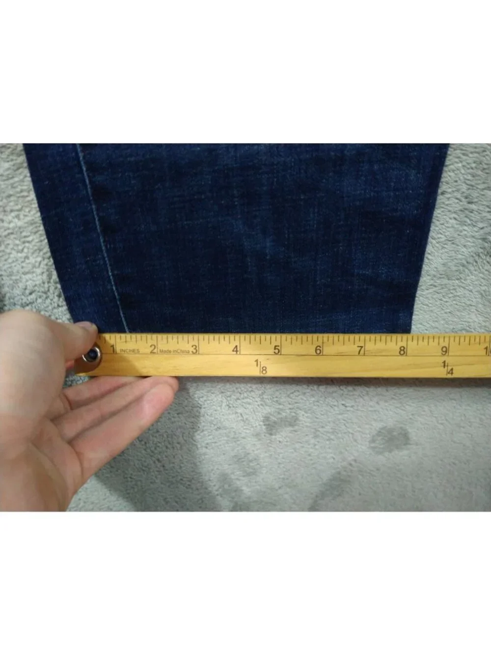 American Eagle Jeans Mens 33x34 Blue Denim Relaxed Straight Next Level Flex Dark